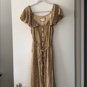 Anthropologie maxi dress
